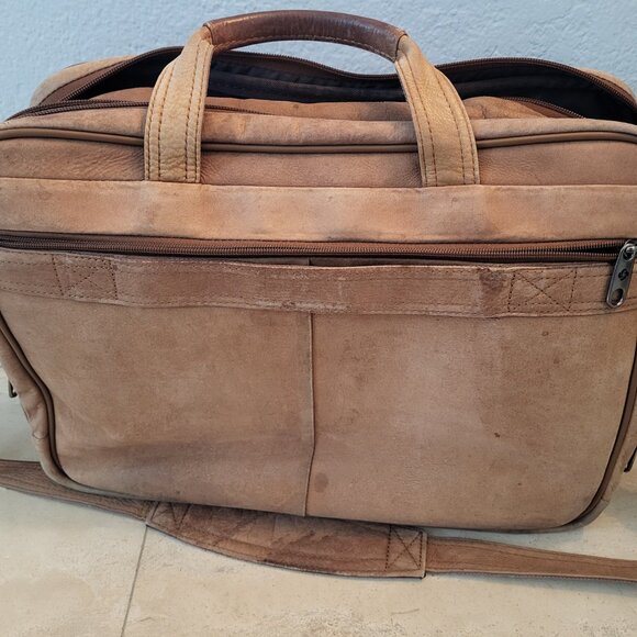 Leather Briefcase/Laptop Bag - Picture 5 of 5